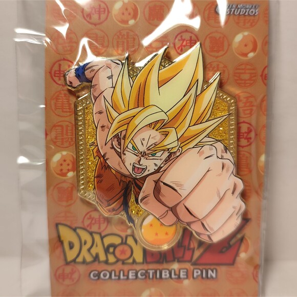 Dragon Ball Z Super Saiyans Enamel Pins Lot Of 8 Goku Vegeta Gotenks Vegito - Picture 3 of 10